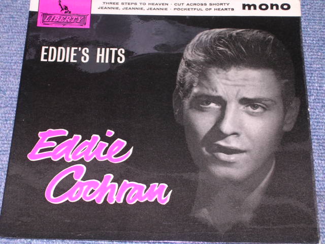 画像1: EDDIE COCHRAN - EDDIE'S HITS / 1963 UK ORIGINAL 7"EP With PICTURE SLEEVE  