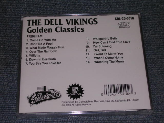 画像: DEL VIKINGS - GOLDEN CLASSICS / 1993 US SEALED CD  