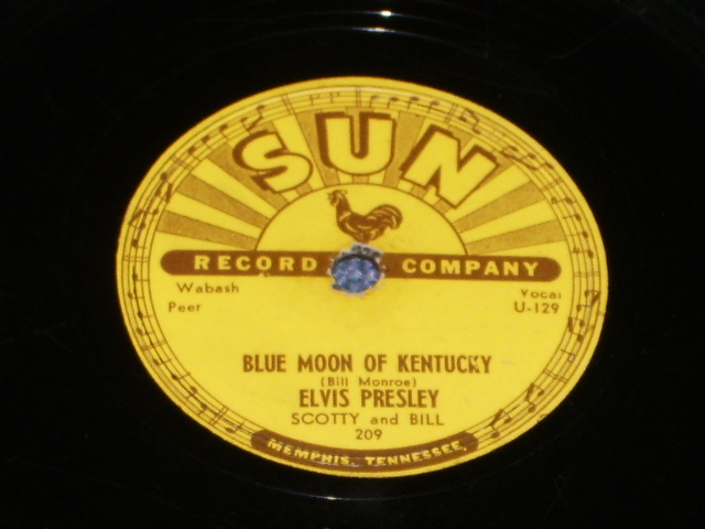 大名曲！ 78rpm ELVIS PRESLEY 10インチSP盤‼︎ ⑥ - レコード