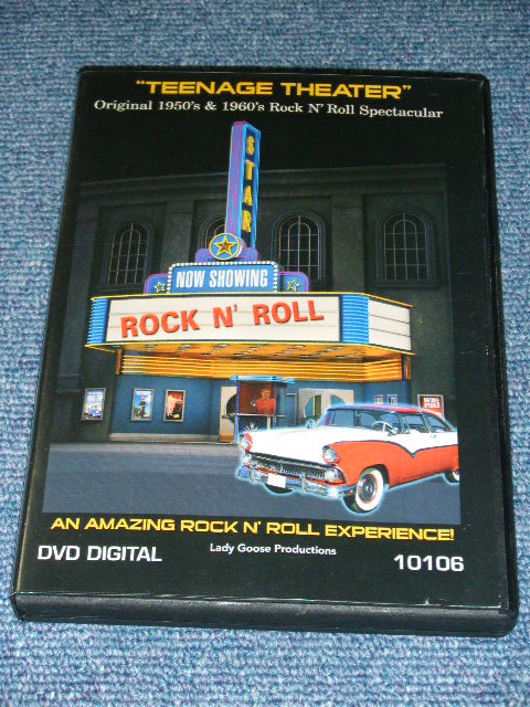 画像1:  VA OMNIBUS - TEENAGE THEATER ORIGINAL 1950's & 1960's ROCK 'N' ROLL SPECTACULAR 2009 CANADA Brand New DVD  