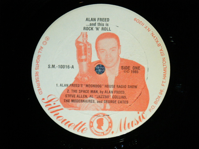 画像: V.A. OMNIBUS DJ : ALAN FREED  - ...AND THIS IS ROCK 'N' ROLL ( RADIO SHOW  With ALLAN'S DJ )  / 1985 US ORIGINAL Used LP 