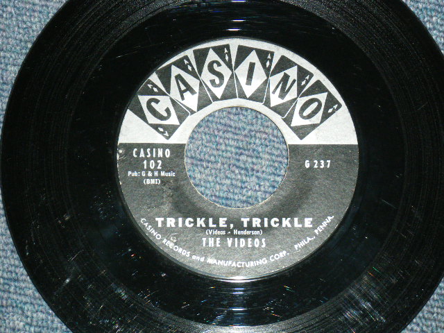 画像1: THE VIDEOS - TRICKLE,TRICKLE / 1958 US ORIGINAL 7" SINGLE 