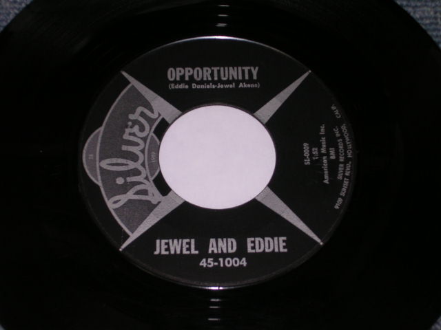 画像1: JEWEL & EDDIE ( EDDIE COCHRAN ) - OPPORTUNITY / 1960 US ORIGINAL 7" Single