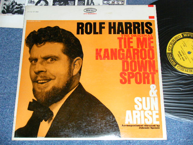 画像1: ROLF HARRIS - THE ORIGINAL TIE ME KANGAROO DOWN, SPORT & SUN ARISE  / 1963 US ORIGINAL Used STEREO  LP 