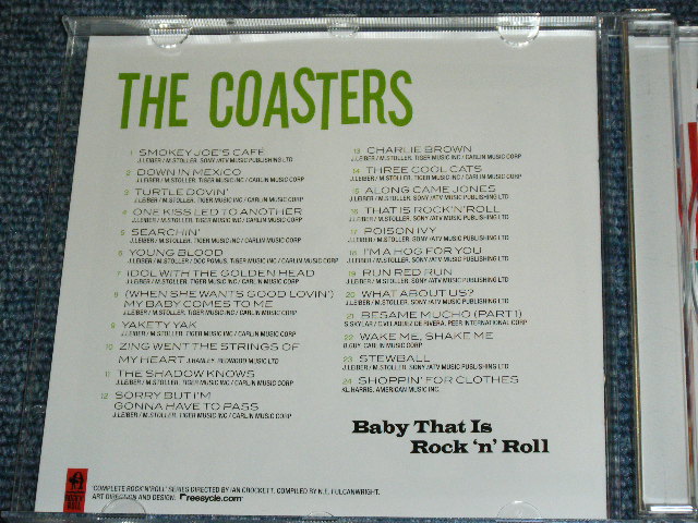 画像: THE COASTERS - BABY THAT IS ROCK 'N' ROLL / 2011 GERMAN ORIGINAL Brand New CD  