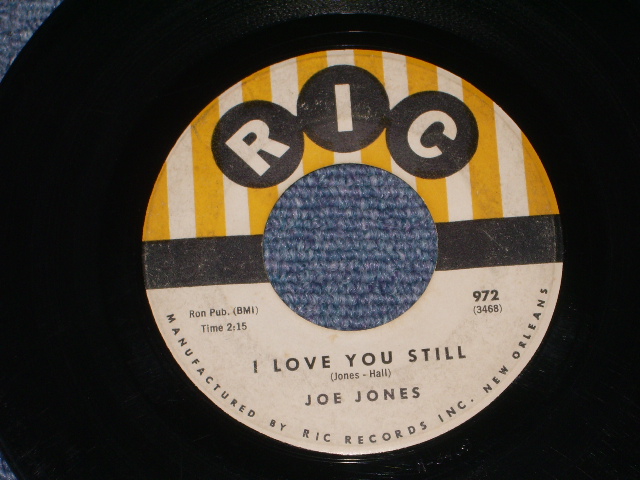 画像: JOE JONES - YOU TALK TO MUCH / 1960 US ORIGINAL 7" Single  