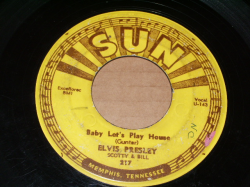 画像1: ELVIS PRESLEY - BABY LET'S PLAY HOUSE With 3 PUSH MARK With COMPANY SLEEVE/ 1955 US ORIGINAL SEPTEMBER RELEASE 7" Single 