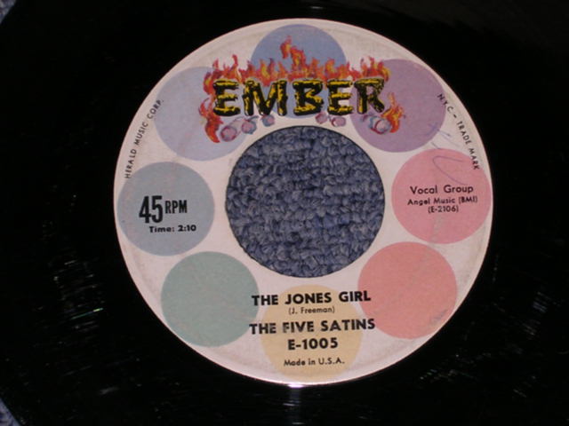 画像: FIVE SATINS - IN THE STILL OF THE NITE / 1959 US ORIGINAL 7" SINGLE 