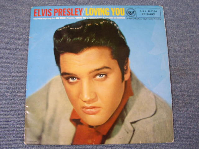 画像1: ELVIS PRESLEY - LOVING YOU / 1957 UK ORIGINAL 10" LP  