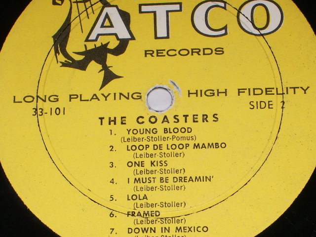 画像: THE COASTERS - THE COASTERS (DEBUT ALBUM : VG+++/VG+++ ) / 1958 US ORIGINAL MONO LP  