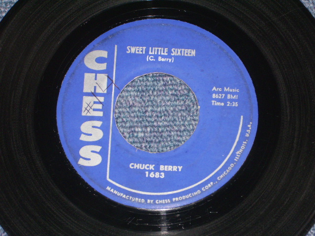 画像1: CHUCK BERRY - SWEET LITTLE SIXTEEN / 1958 US ORIGINAL 7"SINGLE 