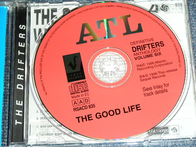 画像: THE DRIFTERS　－DEFINITIVE ANTHOLOGY SIX  : THE GOOD LIFE WITH THE DRIFTERS ( ORIGINAL ALBUM + BONUS ) / 1996 UK  ORIGINAL Brand New  CD 