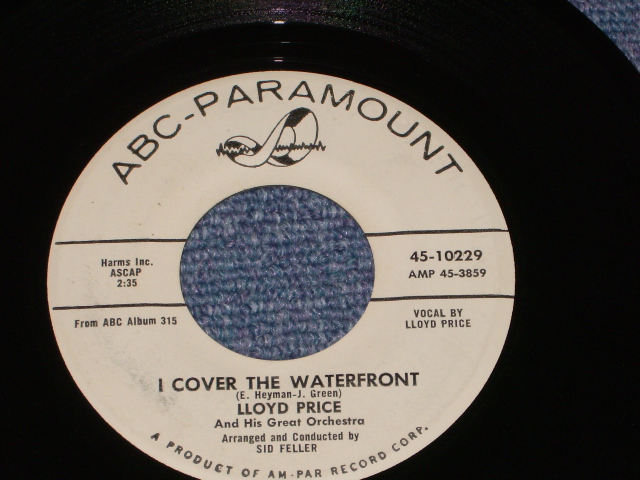 画像: LLOYD PRICE - TALK TO ME / 1962 US ORIGINAL White Label Promo 7" SINGLE  