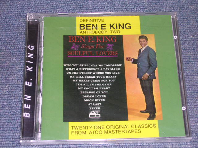 画像1: BEN E. KING ( of THE DRIFTERS ) - ANTHOLOGY TWO SONGS FOR SOULFUL LOVERS / 1996 UK SEALED CD 
