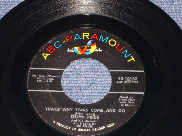 画像: LLOYD PRICE - KNOW BWHAT YOU'RE DOIN! / 1960 US ORIGINAL 7" SINGLE 