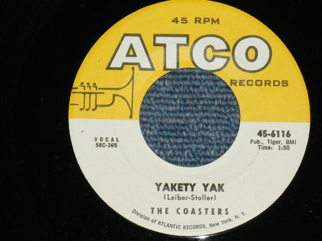 画像1: THE COASTERS - YAKETY YAK / 1958 US ORIGINAL 7" SINGLE 