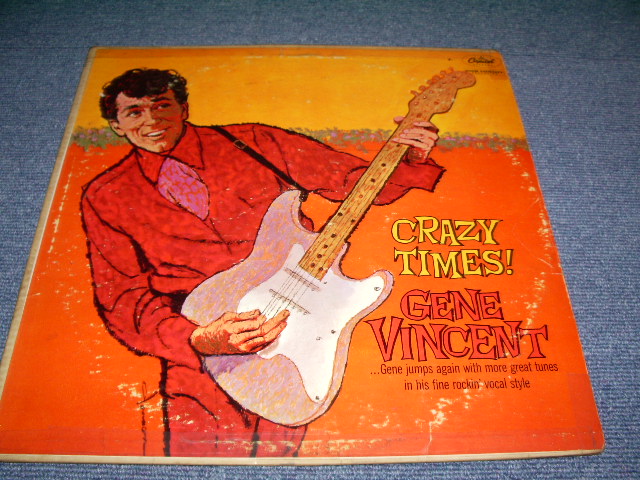 画像1: GENE VINCENT - CRAZY TIMES ! / 1960 US ORIGINAL Rare! mono LP  