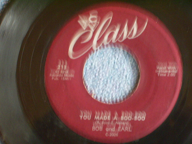 画像: BOB AND EARL - THAT'S MY DESIRE / 1950s US ORIGINAL 7"SINGLE 