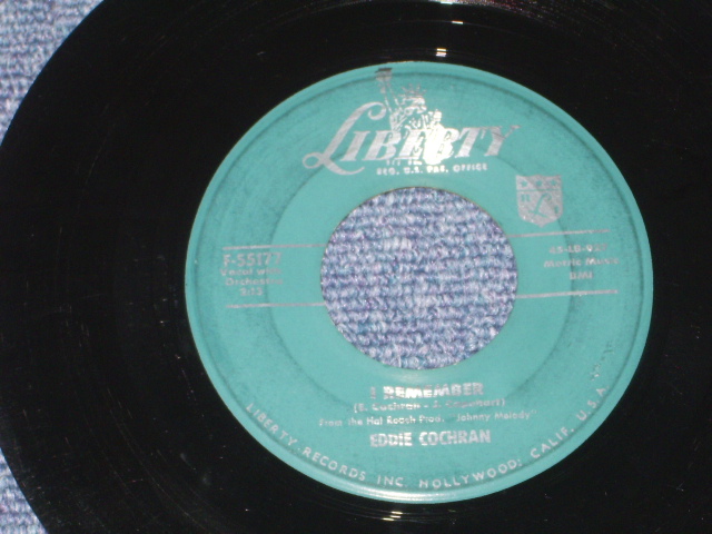 画像: EDDIE COCHRAN - TEEN AGE HEAVEN ( 1st Press With HORIZON LINE Label) / 1959 US ORIGINAL 7" Single  