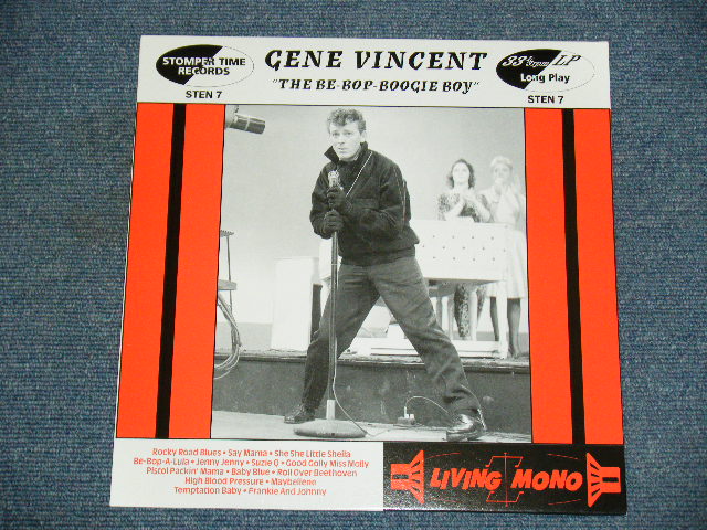 画像1: GENE VINCENT - THE BE-BOP-BOOGIE BOY / 2001 UK ORIGINAL Brand New 10"LP  