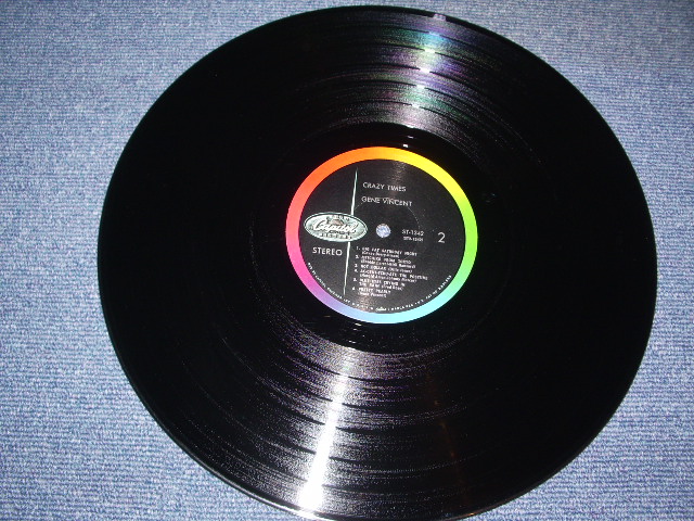 画像: GENE VINCENT - CRAZY TIMES ! / 1960 US ORIGINAL Rare! STEREO LP