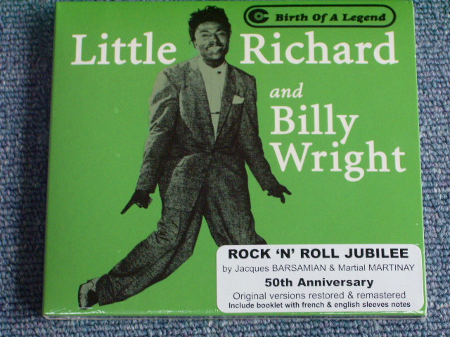 画像1: LITTLE RICHARD & BILLY WRIGHT - BIRTH OF A LEGEND / 2004 FRANCE ORIGINAL Brand New Sealed CD out-of-print now  