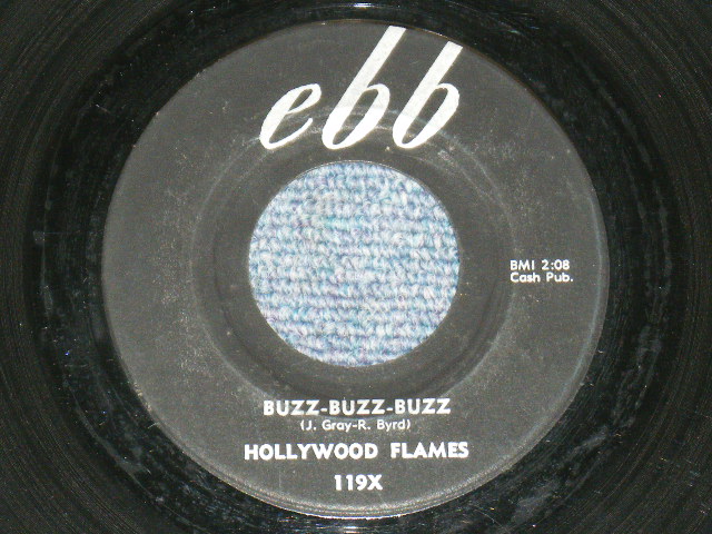 画像1: HOLLYWOOD FLAMES - BUZZ BUZZ BUZZ / 1957 US ORIGINAL 7" SINGLE 