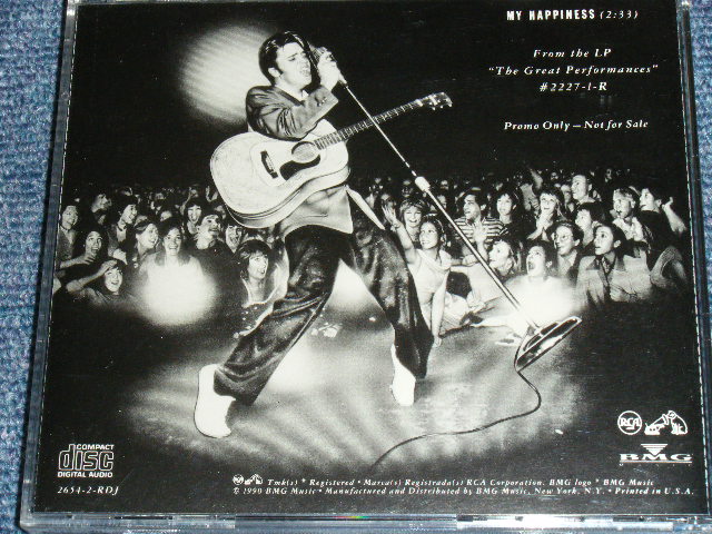 画像: ELVIS PRESLEY - MY HAPPINESS ( 1 Track Promo Only CD ) / 1990 US ORIGINAL Promo Only Single CD  