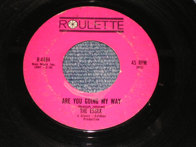 画像: THE ESSEX - EASIER SAID THAN DONE / 1963 US Original 7" Single 