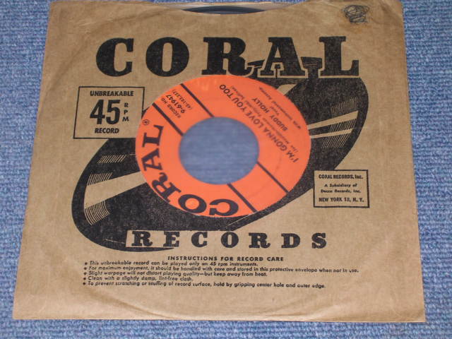 画像: BUDDY HOLLY - I'M GONNA LOVE YOU TOO / 1957 US ORIGINAL 7" Single  