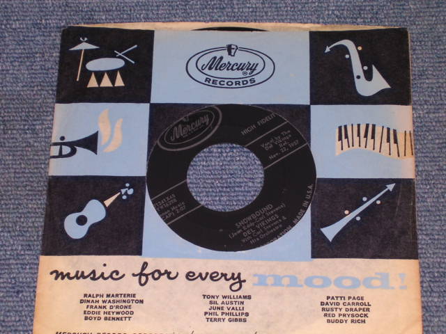 画像: DEL VIKINGS - SNOW BOUND / 1957 US ORIGINAL 7" Single 