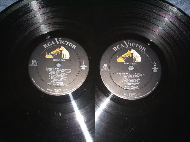 画像: ELVIS PRESLEY - ELVIS IS BACK! ( VG+++/Ex- ) / 1960 US ORIGINAL MONO LP  