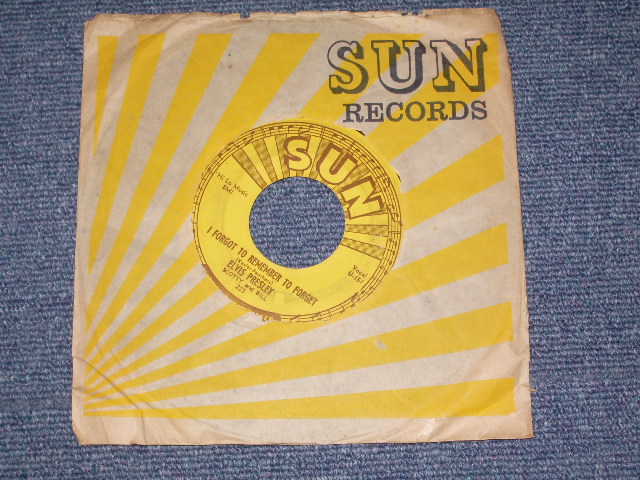 画像: ELVIS PRESLEY - MYSTERY TRAIN / 1955 September US ORIGINAL SEPTEMBER RELEASE 7" Single 