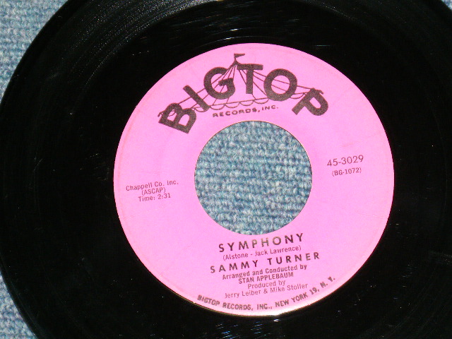 画像: SAMMY TURNER - ALWAYS ( MONO VERSION ) / 1959 US ORIGINAL 7"SINGLE  