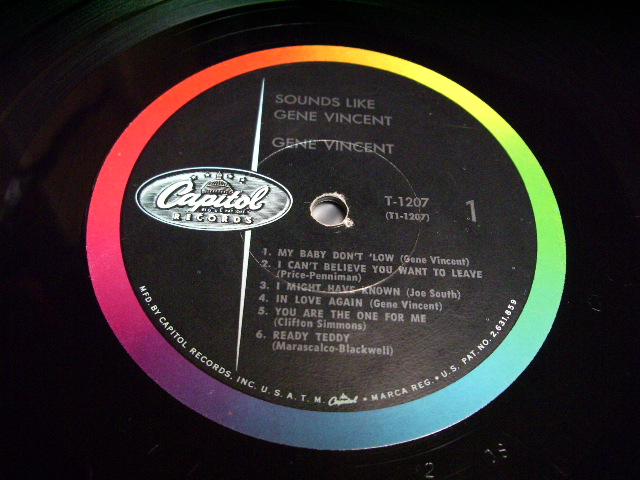 画像: GENE VINCENT - SOUND LIKE / 1959 US ORIGINAL Rare! mono LP  