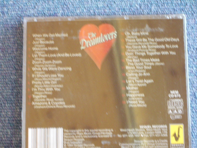 画像: THE DREAMLOVERS - THE BEST OF / 1994 UK NEW CD  