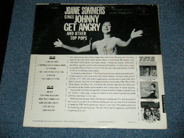 画像: JOANIE SOMMERS - JOHNNY GET ANGRY (Ex-/Ex++ WOFC, EDSP, )  / 1963 US ORIGINAL MONO LP  