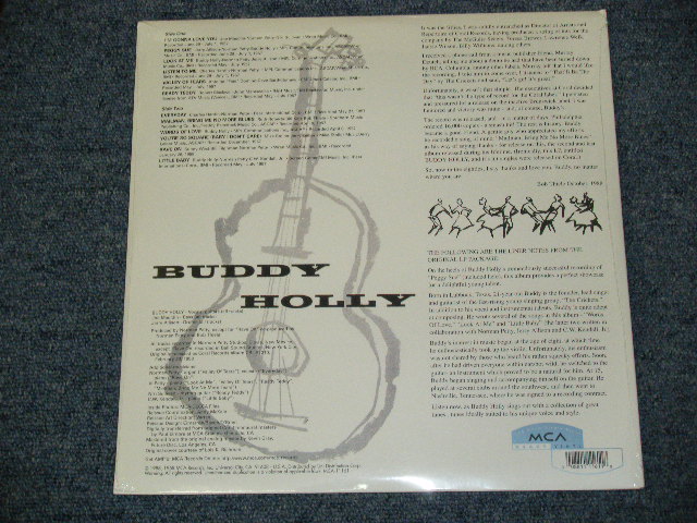 画像: BUDDY HOLLY - BUDDY HOLLY / 1988 US ORIGINAL 180 Glam Brand New SEaled LP out-of-print  