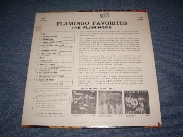 画像: FLAMINGOS - FLAMINGO FAVORITES ! / 1960 US ORIGINAL MONO LP  