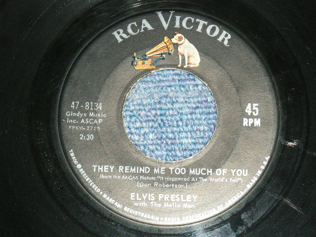 画像: ELVIS PRESLEY - ONE BROKEN HEART FOR SALE / 1963 US ORIGINAL 7"45rpm Single With Picture Sleeve  