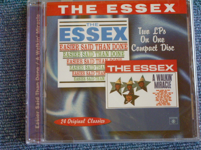 画像1: THE ESSEX - EASIER SAID THAN DONE + A WALKIN' MIRACLE / 1999 US SEALED NEW CD