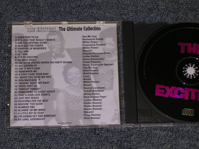 画像: THE EXCITERS - THE ULTIMATE COLLECTION / 1993? EEC ORIGINALBrand New CD 