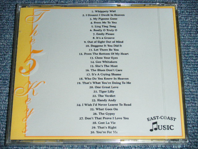 画像: THE FIVE KEYS -THE FIVE KEYS / 1993 EU ORIGINAL Brand New SEALED CD  
