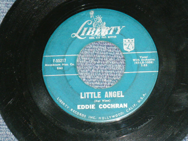 画像: EDDIE COCHRAN - HALLELUJAH,I LOVE HER SO / 1959 US ORIGINAL 7" Single  