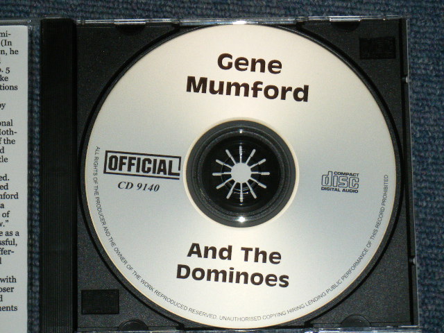 画像: GENE MUMFORD and The DOMINOES - GENE MUMFORD and The DOMINOES / EU ORIGINALBrand New CD  