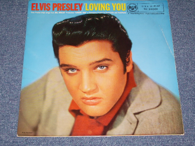 画像1: ELVIS PRESLEY - LOVING YOU / 1957 UK ORIGINAL 10" LP 