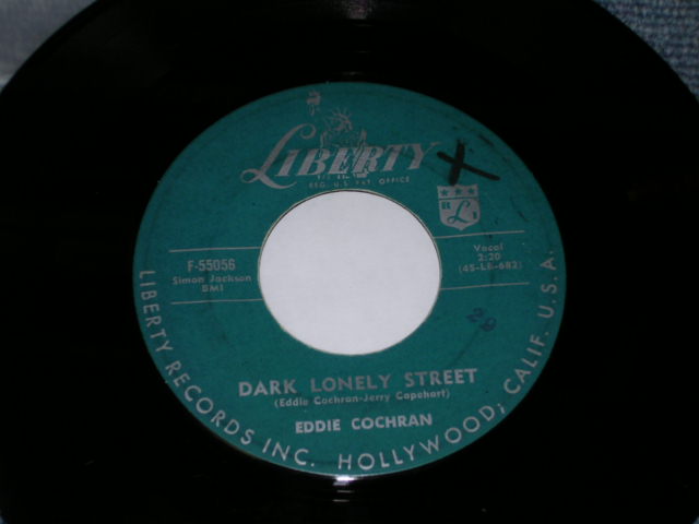 画像: EDDIE COCHRAN - SITTIN' IN THE BALCONY / 1957 US ORIGINAL 7" Single  