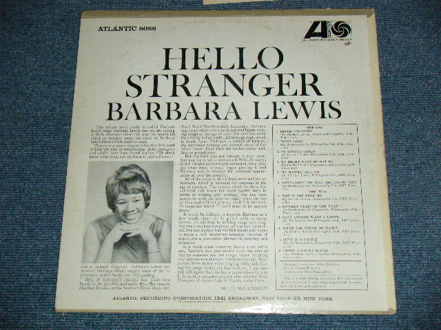 画像: BARBARA LEWIS - SINGS HER BIG HITS : HELLO STRANGER  ( Ex-/Ex+++ ) / 1963 US ORIGINAL RED & PURPLE With BLACK FAN logo on LABEL  MONO LP 