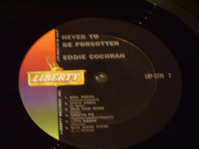 画像: EDDIE COCHRAN - NEVER TO BE FORGETTEN ( MINT-/MINT- ) /1962 US ORIGINAL mono LP With SHRINK WRAP  