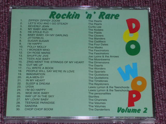 画像: V.A. OMNIBUS - ROCKIN 'n' RARE DOOWOP VOLUME 2/ NEW CD  